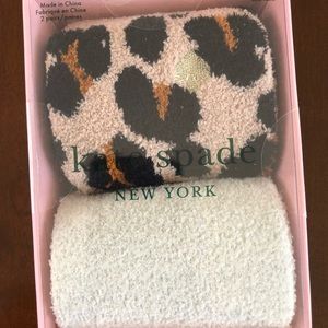 Kate Spade ♠️ Fuzzy Cozy Socks